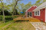 Relax on the deck with a good book and a drink in hand