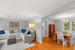 Gorgeous open concept living and dining room