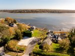 A bird`s eye view of Anchorage on the Cove