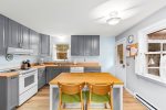 Fully stocked kitchen with ample counter space