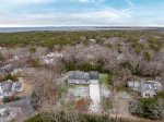 A bird`s eye view shows proximity to Cape Cod Bay