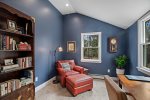 Office located on main level, perfect for reading or work space