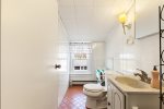Upstairs half bathroom 