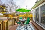 The perfect sunny back deck