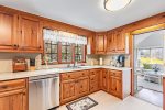 Plenty of counter space for prepping family meals