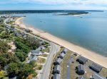 Sandy stretch of Mayo Beach just a short stroll from your Wellfleet vacation home.