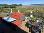 Second floor Deck with amazing water views