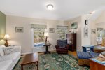 Comfortable sitting room with natural light, great for morning coffee before heading to downtown Chatham for a stroll.