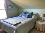 Upstairs queen bed