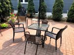 Really great patio with dine-in area