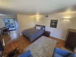 Queen Bed in Studio