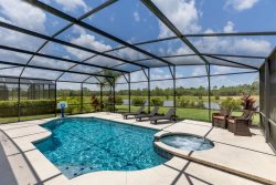 494 - Fabulous 5 bed villa with south west facing pool and spa overlooking water and conservation