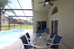 Private Pool and shaded Patio Dining