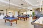 Coastal Club Game Room at the Clubhouse