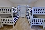 Bedroom 3 Upper Floor - 2 Twin Bunk Bed Sets