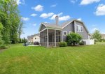 Large Backyard with 2-Story Screened-in Porch and Patio