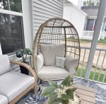 Outside Screened In Seating Area