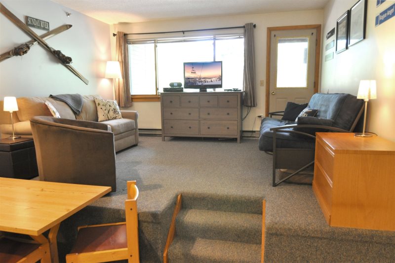 Sunday River Ski In Out Condo Cascades B 24 Maine Nicely Furnished Studio Unit