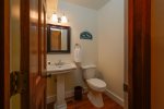 half bath on main level