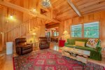 Warm and Cozy Living Area with Ample Seating