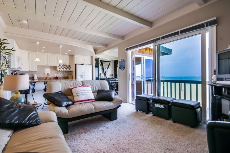 Peaceful Oceanfront Beach Condo Brighton Shores Vacation Rental