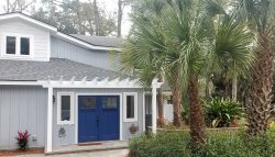 Beautiful , 7 b/r Fully rebuilt inside and out in 2022 Custom Beach home with brand new Pool & Kiddie Pool and a Fenced Private Back Yard.