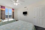 3rd guest bedroom with TV