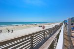 Beach access ramp
