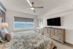 Master bedroom with ocean views
