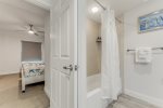 2nd bathroom with shower/tub combo