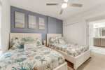 3rd bedroom with access to bathroom