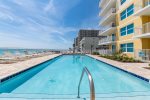 Heated oceanfront pool