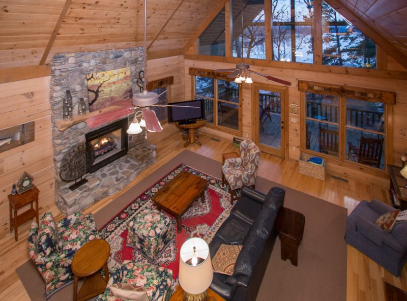 Lakefront Luxury Cabin Vacation Rental Blue Ridge Ga