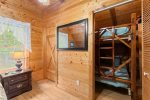 Bunk Beds tucked in closet kids only