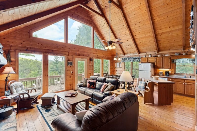 Simpler Times | 2BR Cabin Rental in Mineral Bluff | Willow Creek