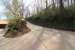 Driveway with room for 3 cars