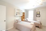 Bedroom left of stairs 