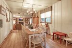 Dining room with seating for 10