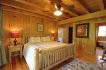 Primary bedroom with a king-size bed.