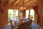 Dining area for 6