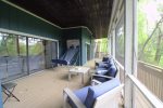 Downstairs Balcony