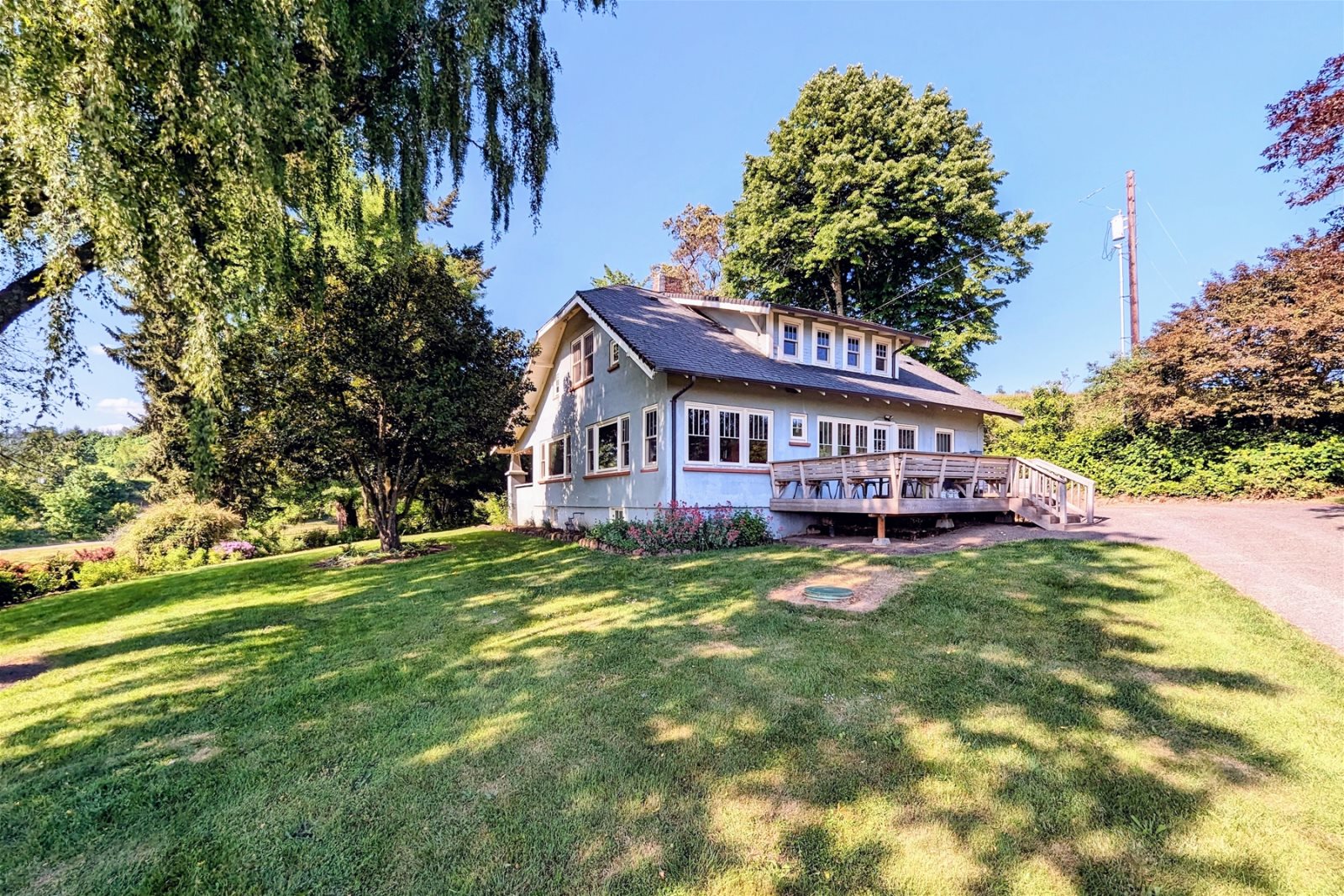 Chehalem House vacation rental, Newberg Oregon.