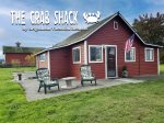 New! Enjoy the beach at the Crab Shack in Sequim