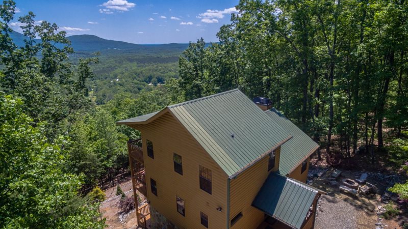 Deluxe Log Cabin 3br 3ba Amazing View Of Mt Yonah 6 Miles