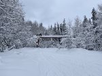 Entrance Arch - Almost to the cabin. 