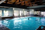 Indoor pool at the clubhouse is great for spending time with the family