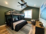 Queen over king loft bedroom