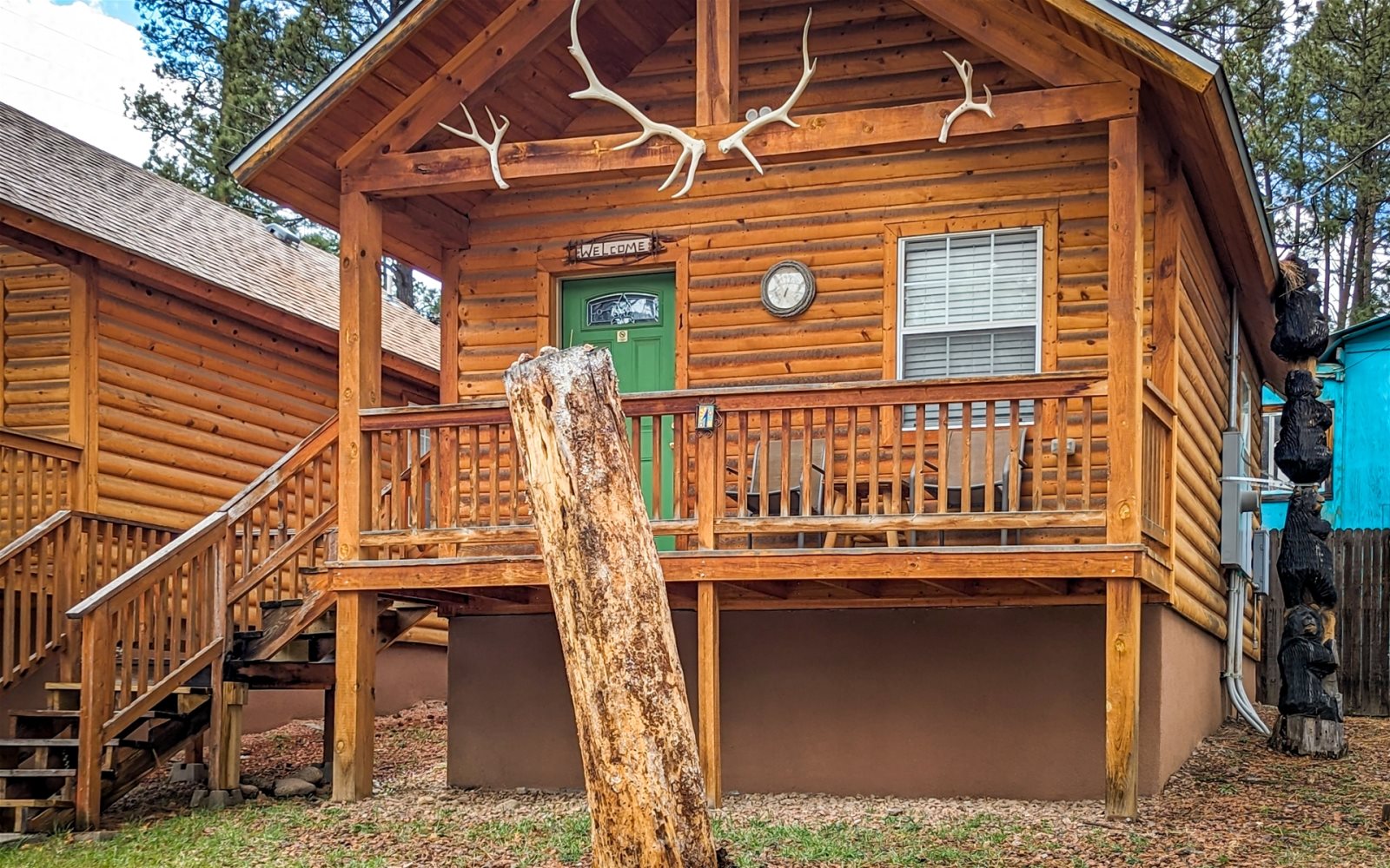 Cozy Cabins Ruidoso Antler's Crossing 1 Deer Cabin