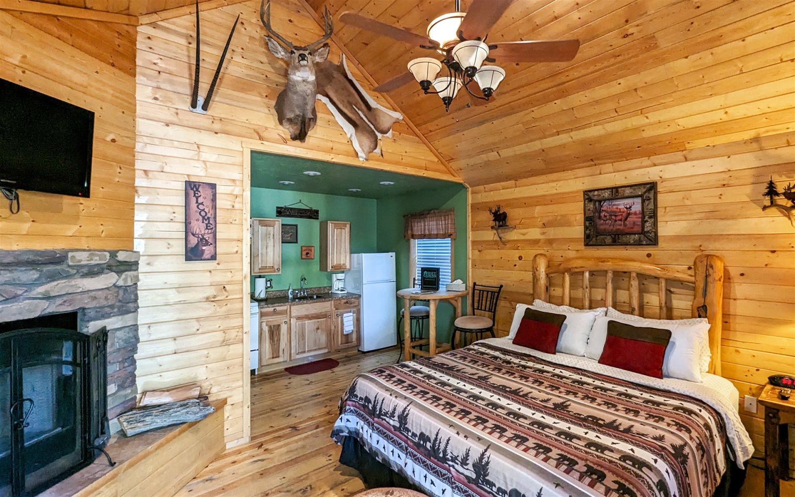 Cozy Cabins Ruidoso Antler's Crossing 1 Deer Cabin