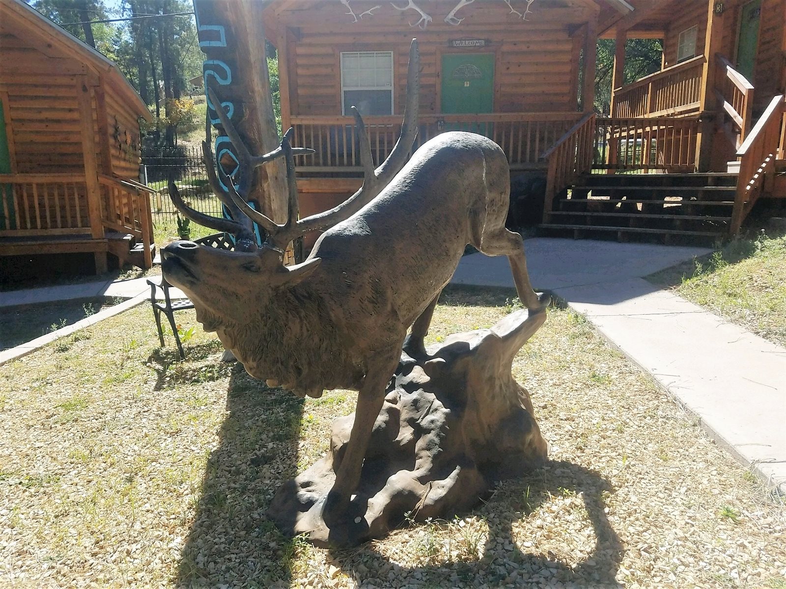 Cozy Cabins Ruidoso Antler's Crossing 4 Mountain Cabin